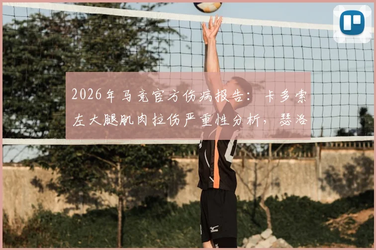 2026年马竞官方伤病报告:卡多索左大腿肌肉拉伤严重性分析,瑟洛特前额挫裂伤恢复时间评估,附缺阵影响及潜在替代者解读
